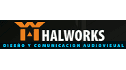 logo de Halworks Diseño y Comunicación