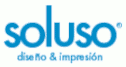 logo Soluso Diseño & Impresión